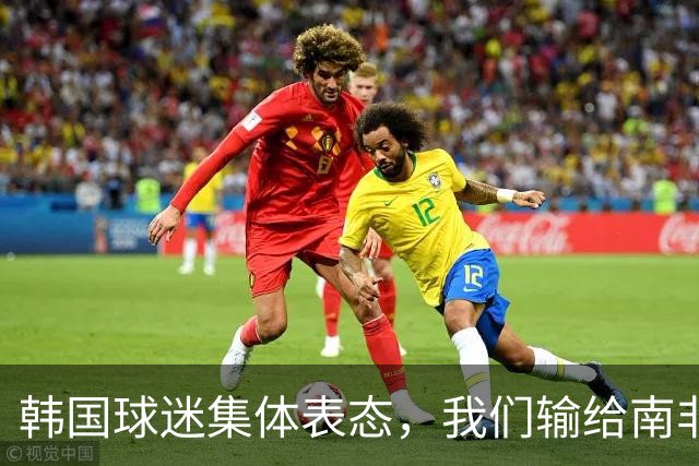 韩国球迷集体表态，我们输给南非，是因为中国国足坑了我们